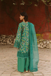 3-PC Unstitched Embroidered Digital Printed Lawn Ayzel by Afrozeh | Sanya
